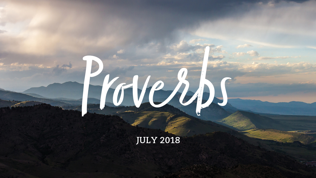 Proverbst Proverbs, Part 3 - New Denver Church